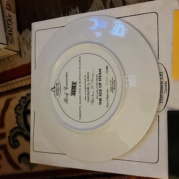 Toronto Hamilton and Buffalo Railway Train Plate - Picture 3 of 4